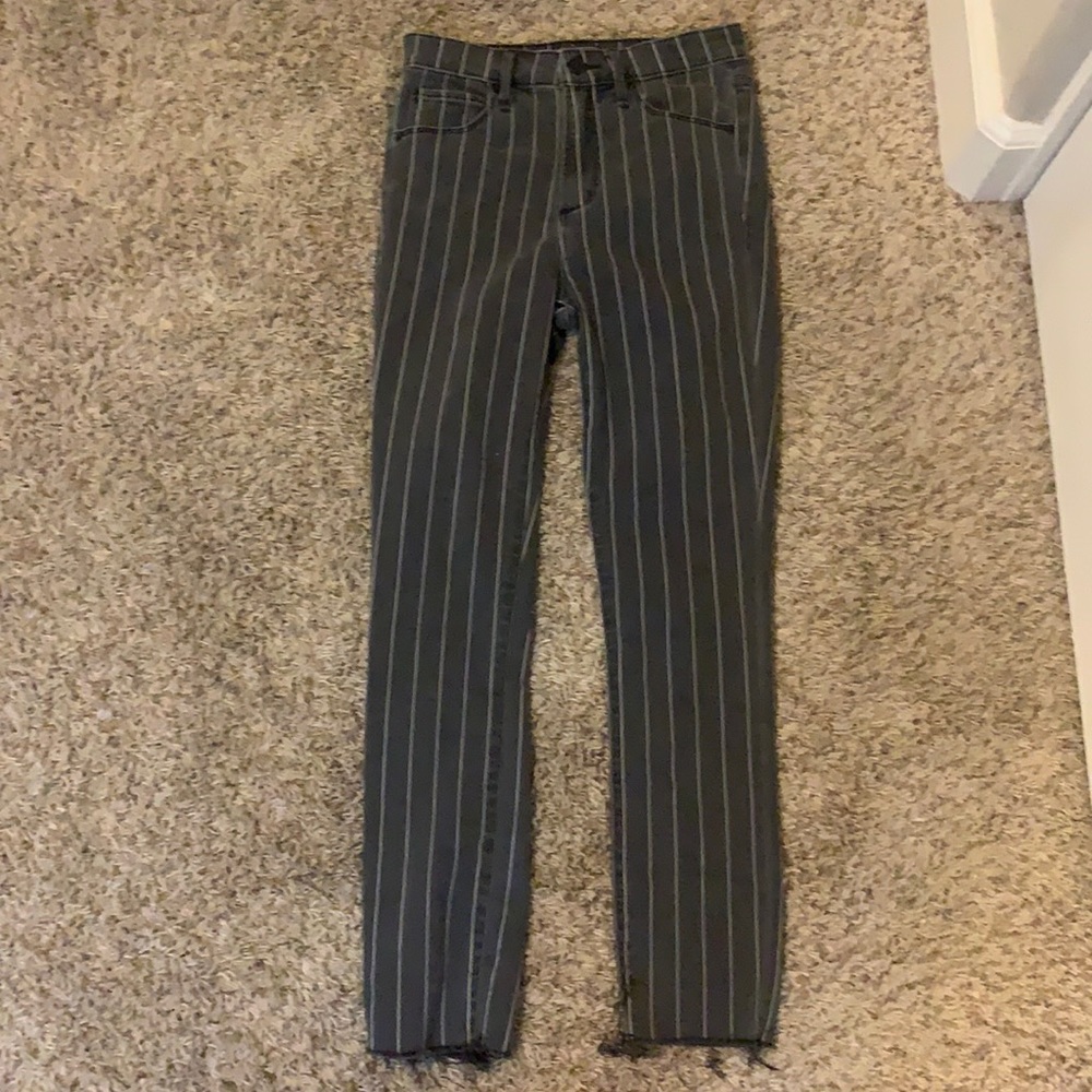 Abercrombie and Fitch High Rise skinny ankle Jeans